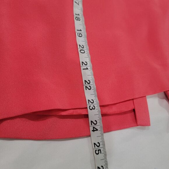 Maggy London Womens Pencil Skirt Size 12 Silk Quiet Luxury Office Business - Picture 6 of 6